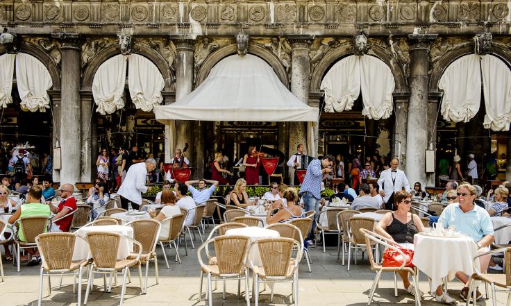 Romantisme Caffé Florian di Venice