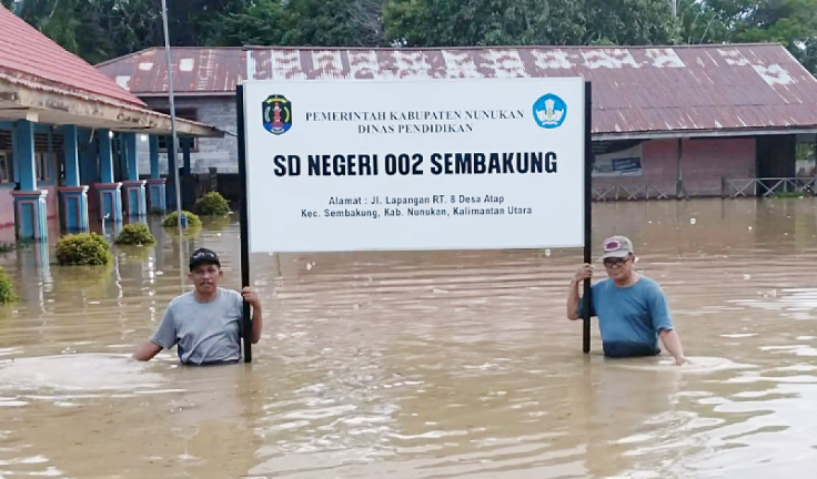 Banjir Telah Berdampak Pada 3.052 Keluarga Di Nunukan