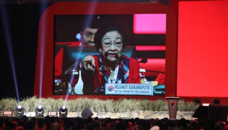 Megawati Bahas Kedaulatan Pangan-Pemilu 2024 dalam Rakernas IV PDIP