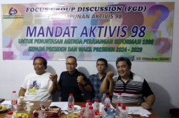 Aktivis 98 Beri Mandat AMIN Tuntaskan Agenda Reformasi 1998