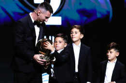 Anggota Timnas Argentina Berikan Selamat Pada Messi Atas Ballon D'Or