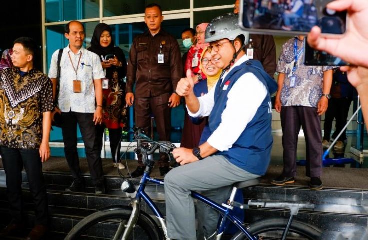 Anies Cek Kesehatan di RS Fatmawati untuk Daftar Capres