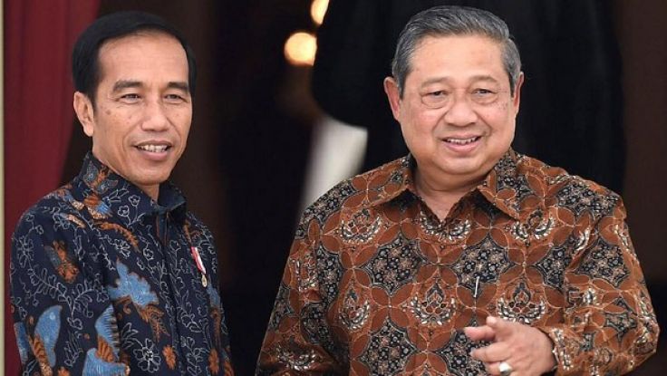 Bertemu di Istana Bogor, Jokowi antar SBY Hingga ke Mobil