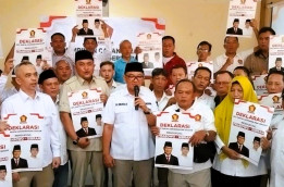 Gerindra Bogor Deklarasi Dukung - Prabowo - Gibran