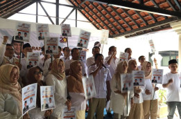 Gerindra Jember Deklarasikan Prabowo-Gibran Maju Pilpres