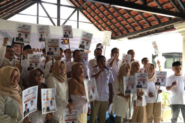 Gerindra Jember Deklarasikan Prabowo-Gibran Maju Pilpres