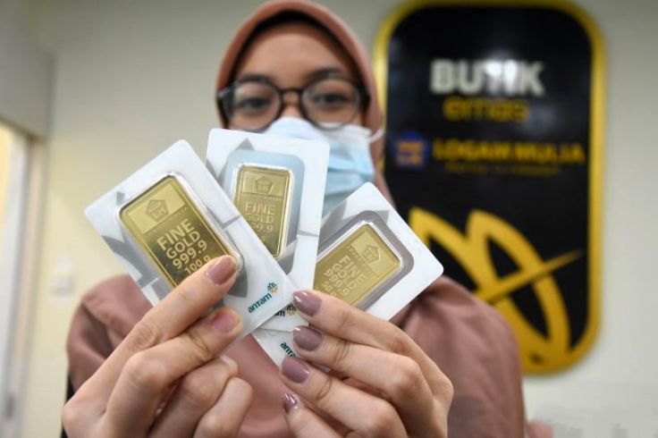 Harga Emas Antam Sabtu Pagi Naik