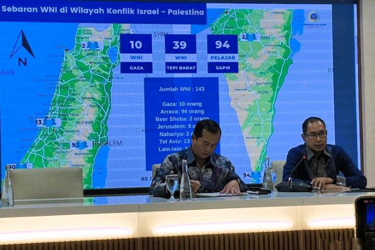 Kemlu:  129 WNI Pilih Tidak Dievakuasi Dari Palestina dan Israel