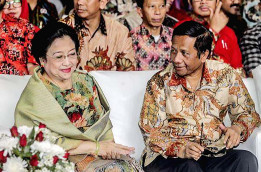 Megawati Belum Ajak Mahfud MD Bicara Wapres