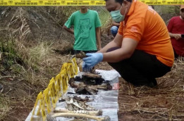 Polres Tanah Laut Ungkap Temuan Kerangka Manusia