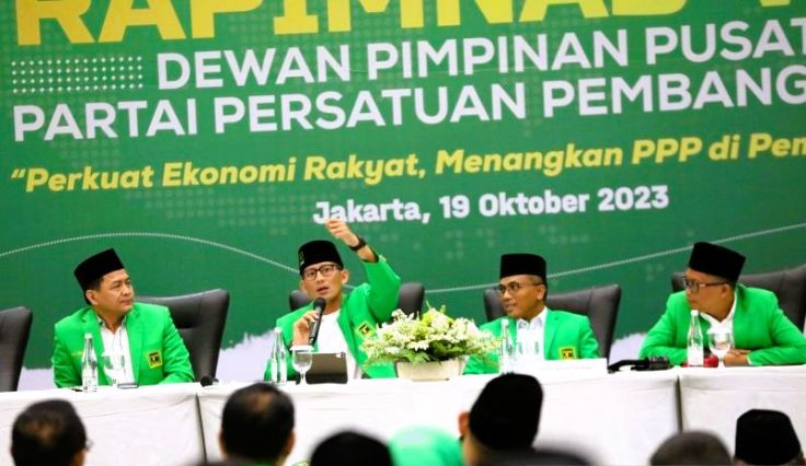 PPP  Bentuk Tim Pemenangan Ganjar-Mahfud Seluruh Indonesia