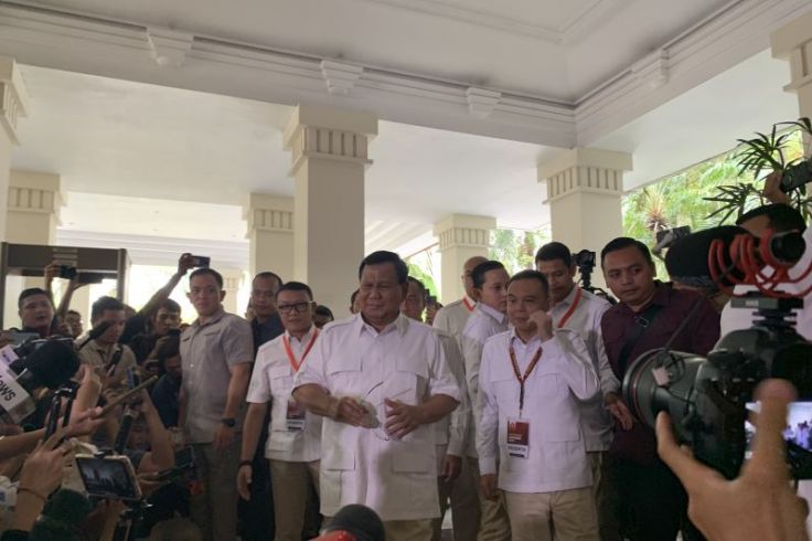 Prabowo Bersyukur MK Tolak Gugatan Batas Usia Maksimal Capres-cawapres