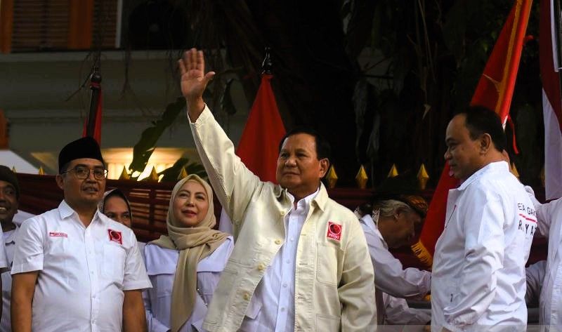 Prabowo Diangkat Jadi Anggota Kehormatan Projo