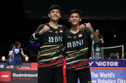 Semifinal Denmark Open Sisakan Persaingan Fajar/Rian Vs Bagas/Fikri