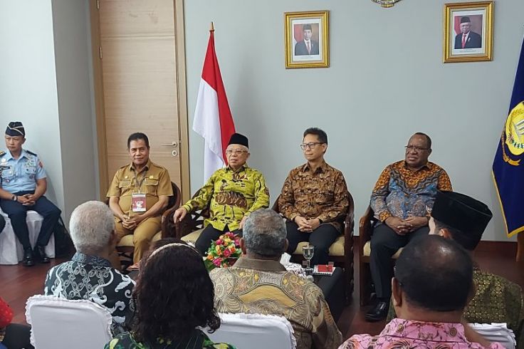 Wapres Bertemu Pegiat HAM Papua Bahas Perdamaian Berkelanjutan