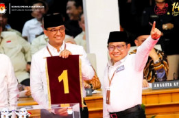 'AMIN' : Kami Bersyukur dapat Nomor 1