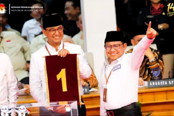 'AMIN' : Kami Bersyukur dapat Nomor 1