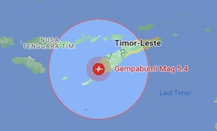 Kupang Diguncang Gempa Magnitudo 5,4