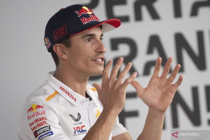 Marquez Terlihat Nyaman Di Atas Motor Ducati Pada Tes Valencia