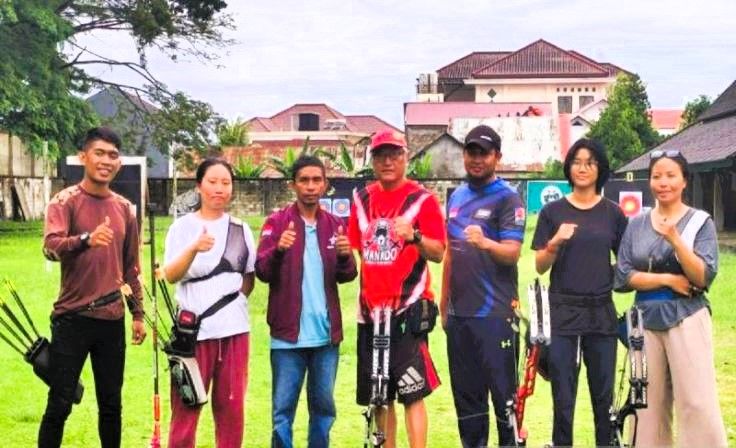 Pertama Kali Panahan Putri Sultra Rebut Tiket PON 2024