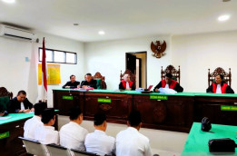 PN Bengkulu Vonis 2 Tahun Pada Terdakwa Pemilik 102 Senjata Api Ilegal