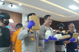 Polda Aceh Usut Penyelundupan 20 Kilogram Sabu-sabu Dari Malaysia