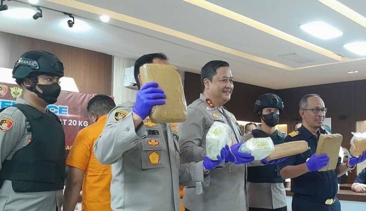 Polda Aceh Usut Penyelundupan 20 Kilogram Sabu-sabu Dari Malaysia