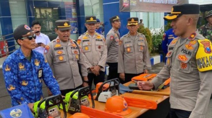 Polres Sumenep Bentuk Tim Gabungan Siaga Bencana