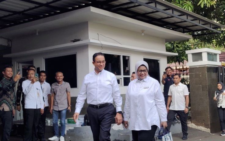 Anies Baswedan Kunjungi Cak Imin Jelang Debat Cawapres di JCC