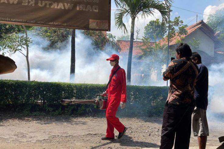 Dinkes Probolinggo Fogging Desa Talkandang Cegah Penyebaran DBD