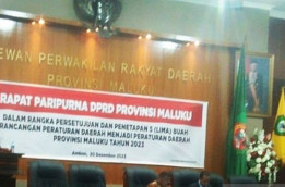 DPRD Maluku Tetapkan Rekomendasi Hukum Sewa Ruko Pasar Mardika Ambon