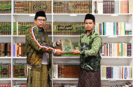 Dubes Zuhairi Resmikan Perpustakaan Ibnu Khaldun PCINU Tunisia