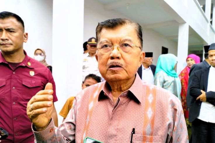 FIX! Jusuf Kalla Dukung Paslon 'AMIN'