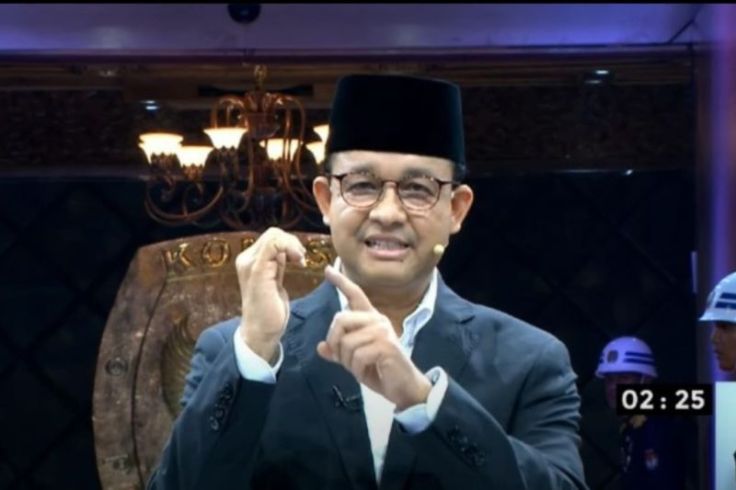 Jari Bengkok Anies Saat Debat Isyaratkan Penegakan Hukum Tumpul