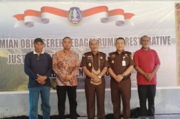 Kajati Papua Resmikan Obhe Sereh Sebagai Rumah Restorative Justice