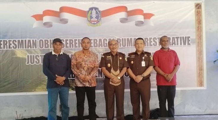 Kajati Papua Resmikan Obhe Sereh Sebagai Rumah Restorative Justice