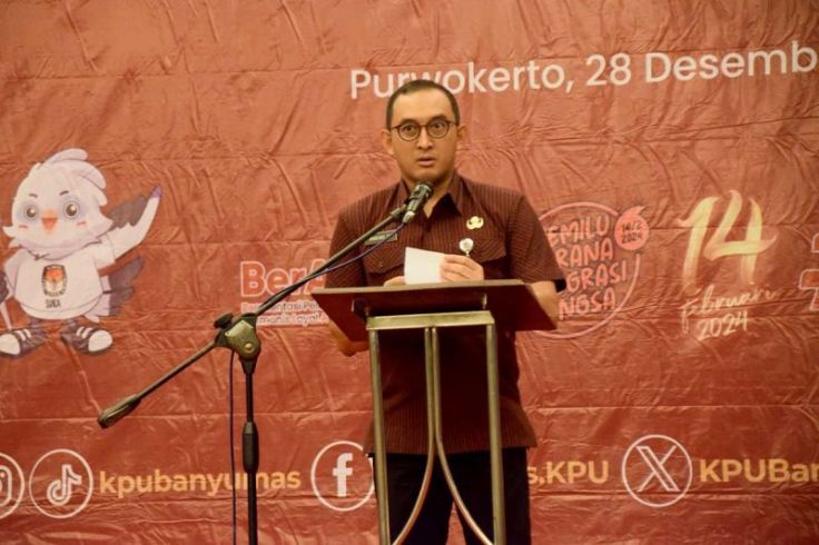 Pj Bupati Minta KPU Banyumas Pastikan Kelancaran Logistik Pemilu