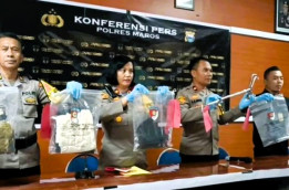 Polisi Rilis Identitas Pelaku Pembunuhan Pengusaha Roti Maros