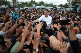 Anies Janji Tak akan Ada Lagi Masalah Upah Buruh