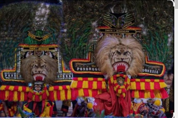 Festival Reog Ponorogo Masuk  Kharisma Event Nusantara 2024