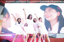 Girlband GM24 Dukung Ganjar-Mahfud