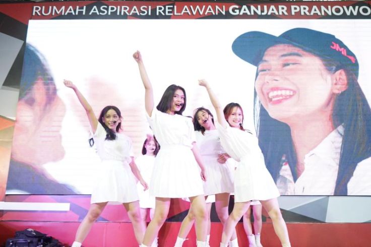 Girlband GM24 Dukung Ganjar-Mahfud