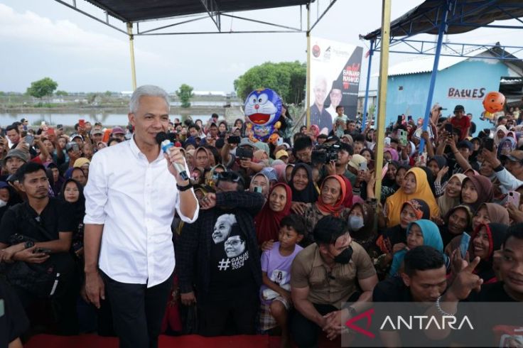 Ganjar Pranowo Minta Pendukungnya Tertib Lalu Lintas