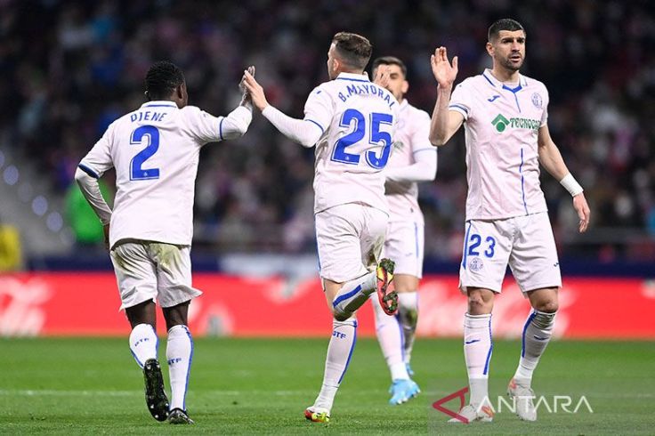 Getafe Akhiri Kekalahan Beruntun di Liga Spanyol