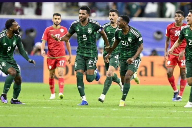 Arab Saudi Menang Dramatis 2-1 dari Oman