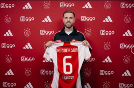 Jordan Henderson Resmi Berseragam Ajax Amsterdam