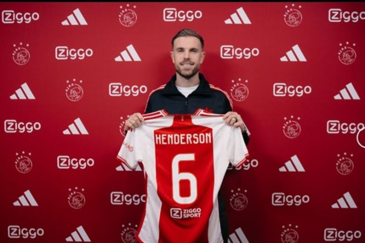 Jordan Henderson Resmi Berseragam Ajax Amsterdam