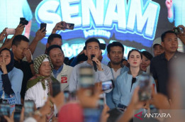 Gibran Senam Gemoy Bersama Warga Banyuwangi