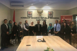 KJRI Cape Town Sambut Program Magang 2 Mahasiswa LSPR