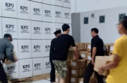 KPU Kota Bengkulu Terima 219.509 Surat Suara Untuk DPD RI